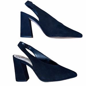 Vince Camuto BLACK suede heels